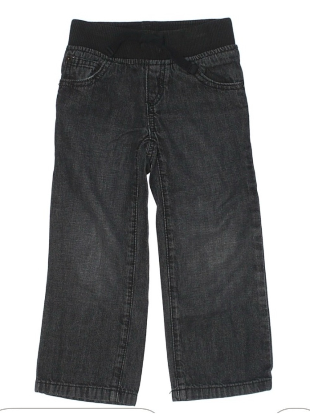 CRAZY 8 Boys’ Black Pull-On Denim Jeans